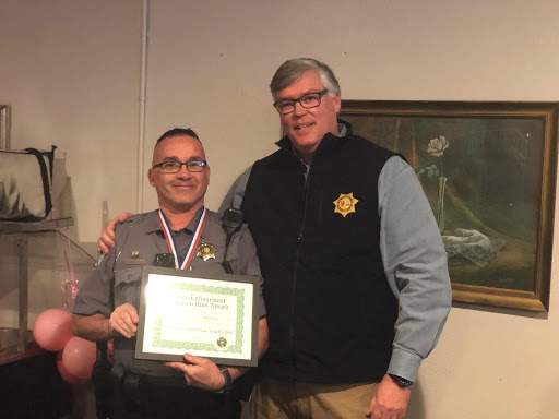 SGT. A.J. KOHUT HONORED BY LAW ENFORCEMENT GROUP